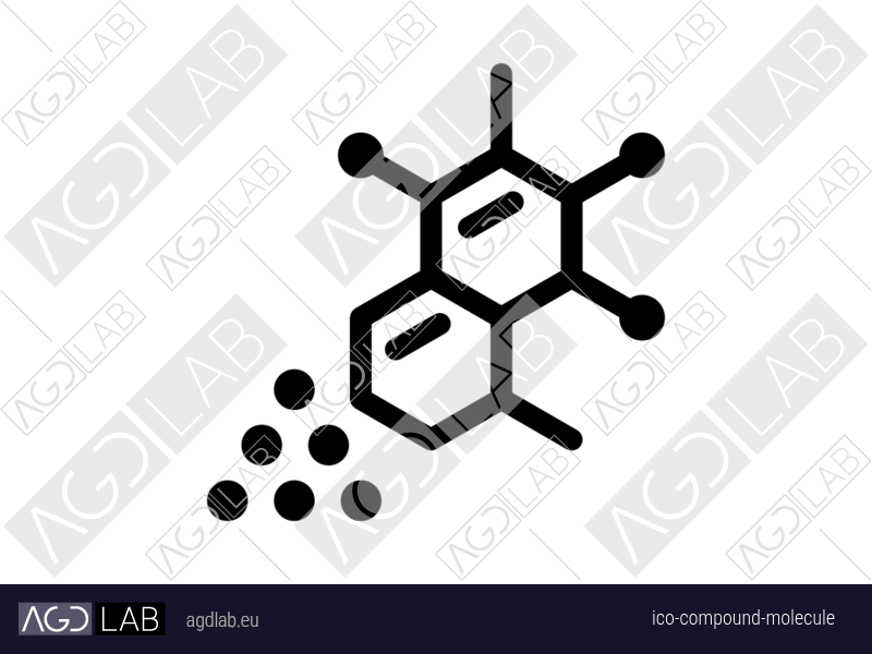 Compound molecule icon