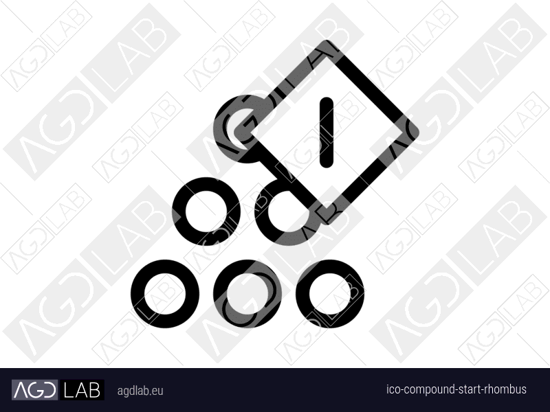 Compound start rhombus icon