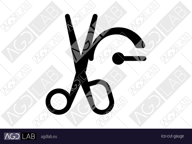 Cut gauge icon
