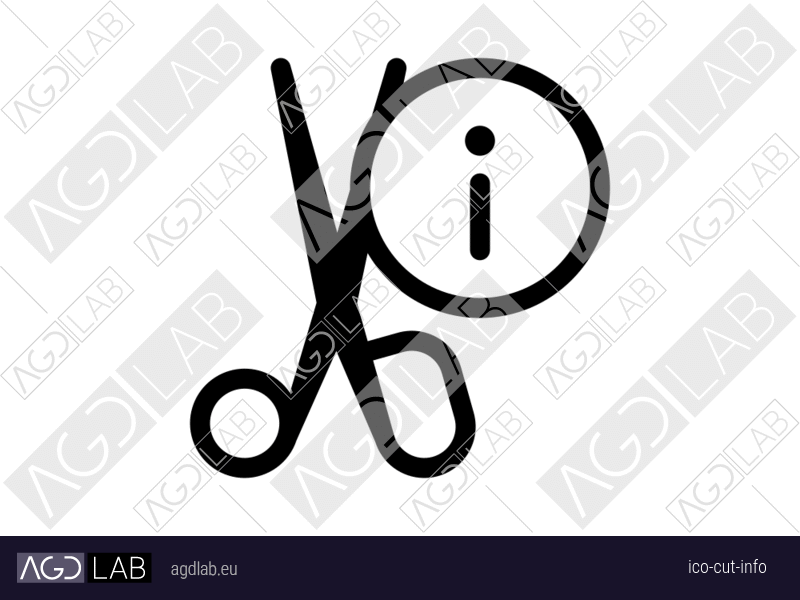 Cut info icon