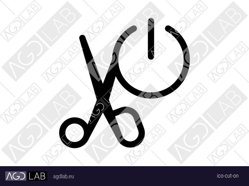 Cut ON icon
