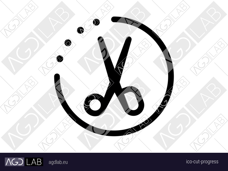 Cut progress icon