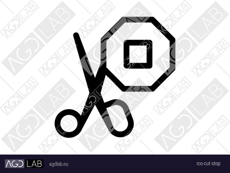Cut stop icon