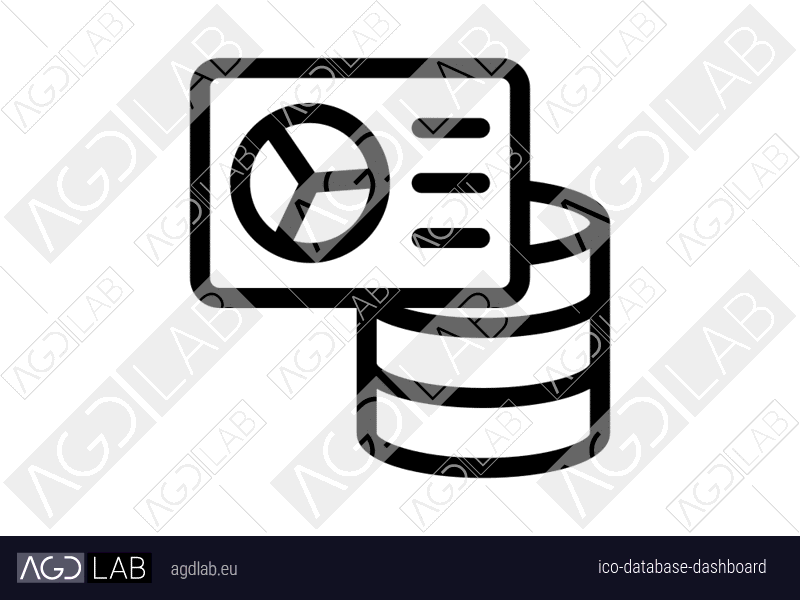 Database dashboard icon