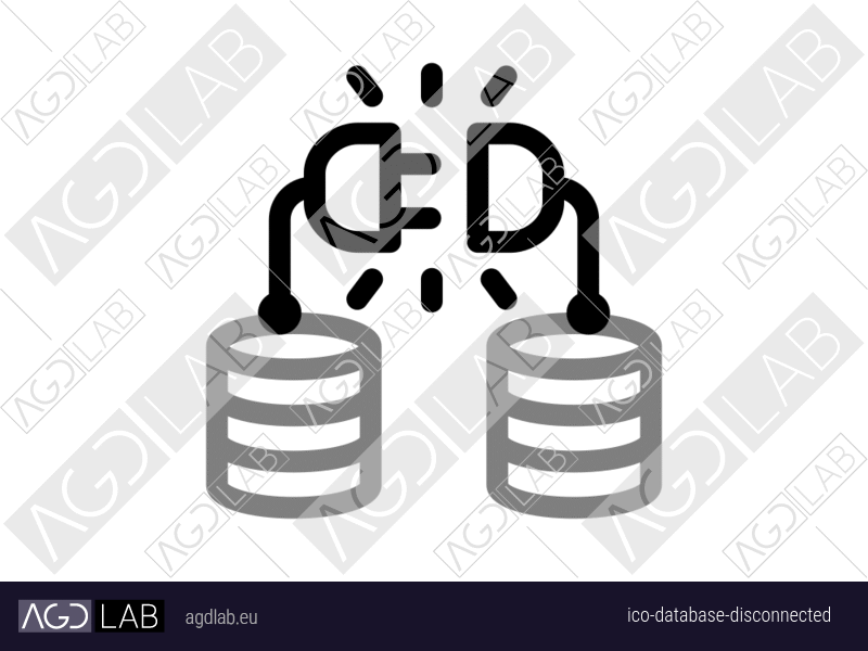 Database disconnected icon