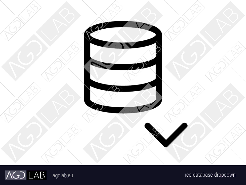 Database dropdown icon