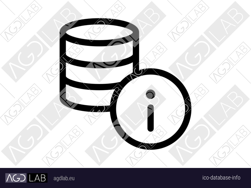 Database info icon