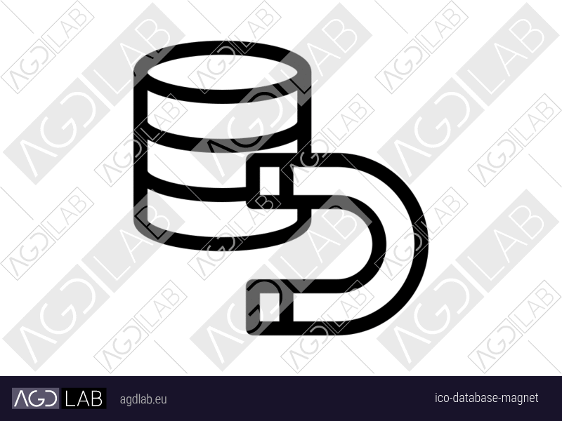 Database magnet icon