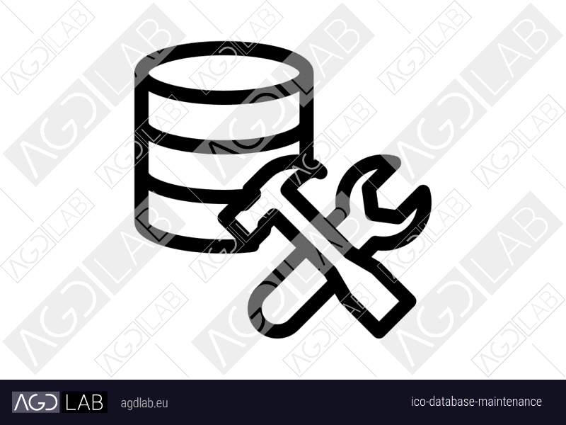Database maintenance icon