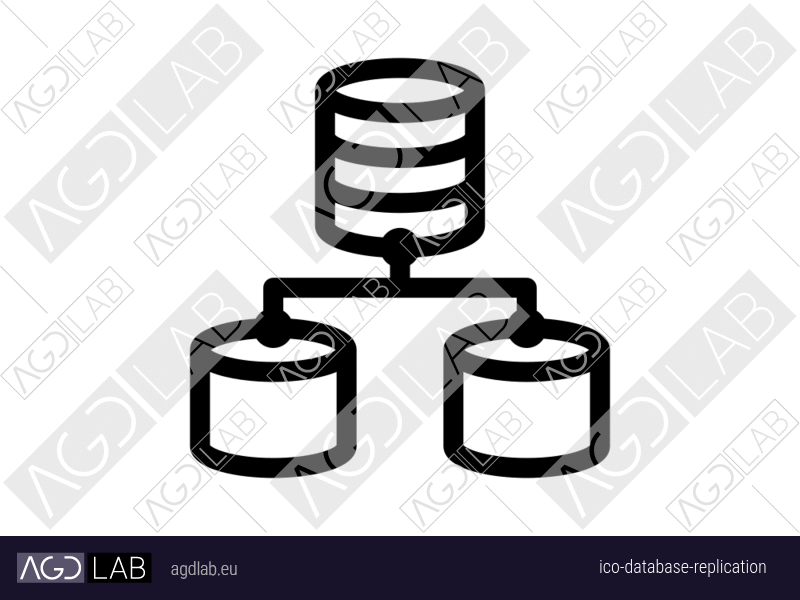 Database replication icon