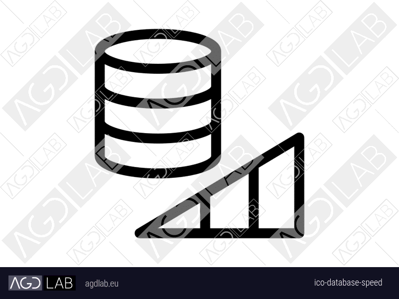 Database speed icon