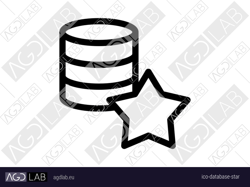 Database star icon