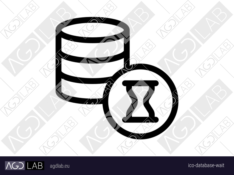 Database wait icon