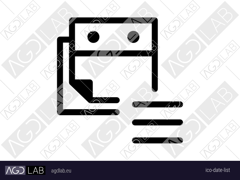 Date list icon
