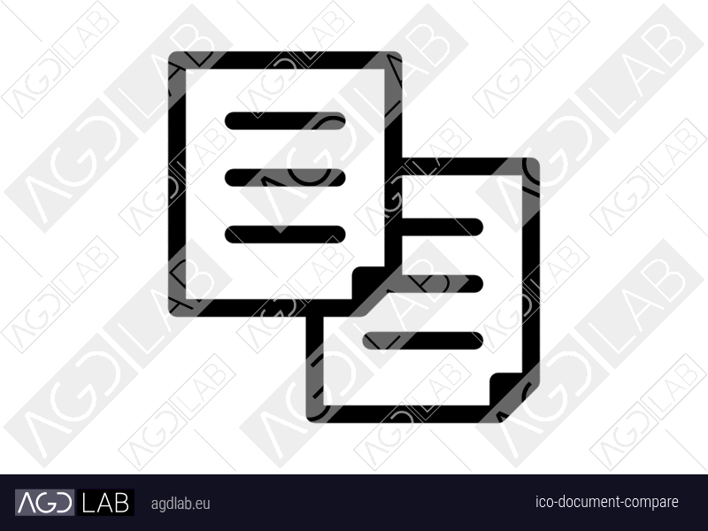 Document compare icon