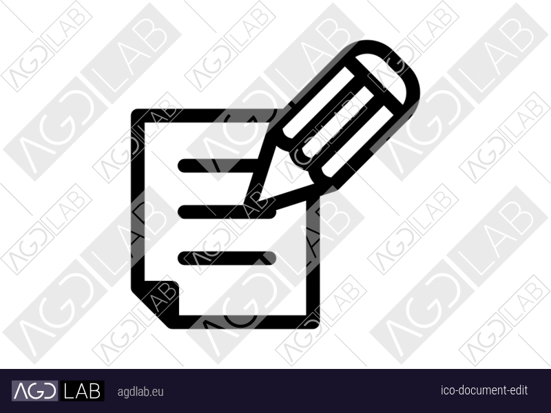 Document edit icon