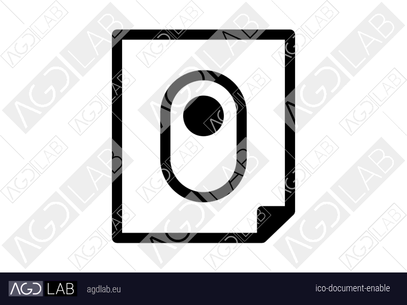 Document enable icon