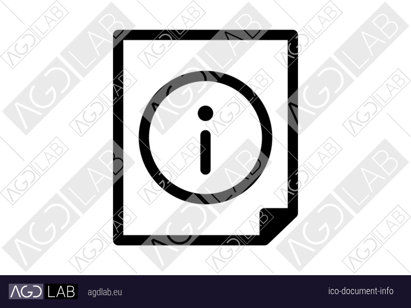 Document info icon