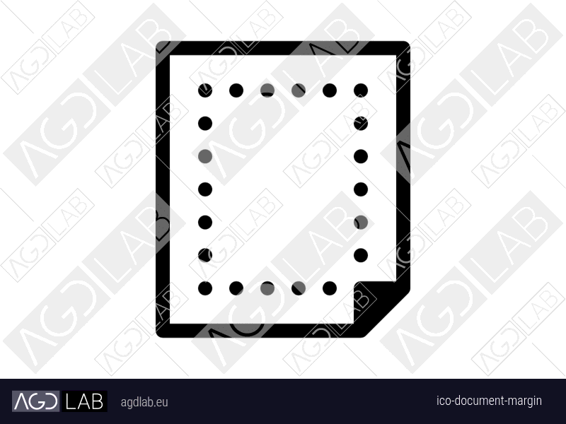 Document margin icon