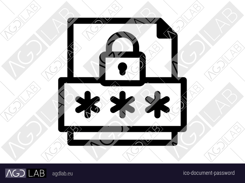 Document password icon