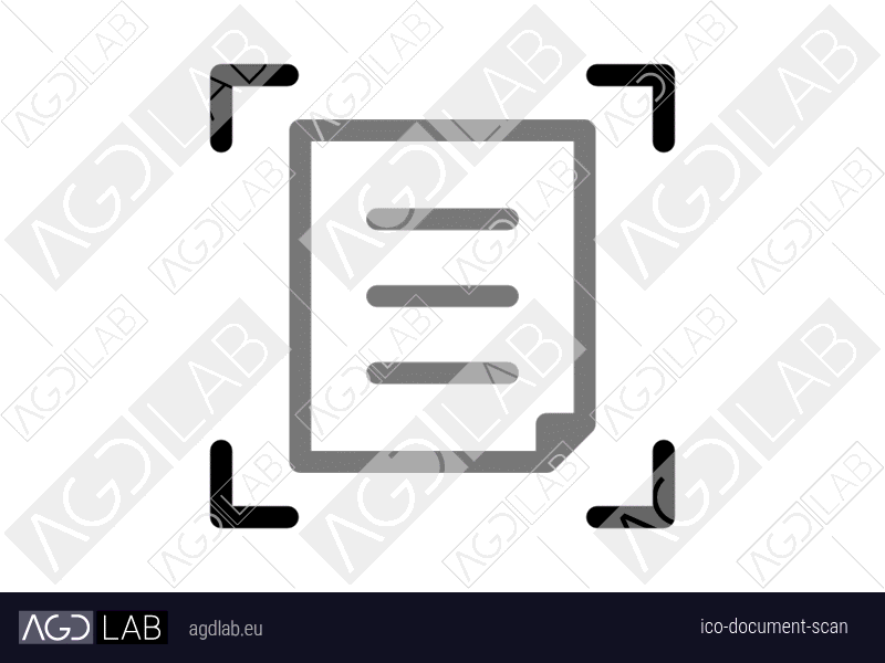 Document scan icon