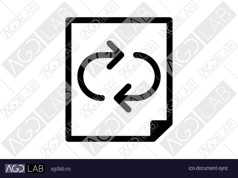 Document sync icon