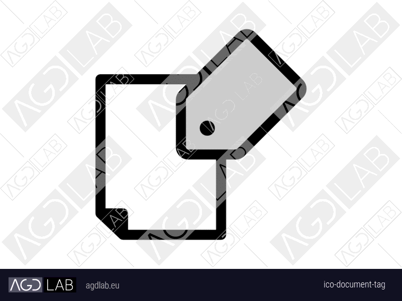 Document tag icon