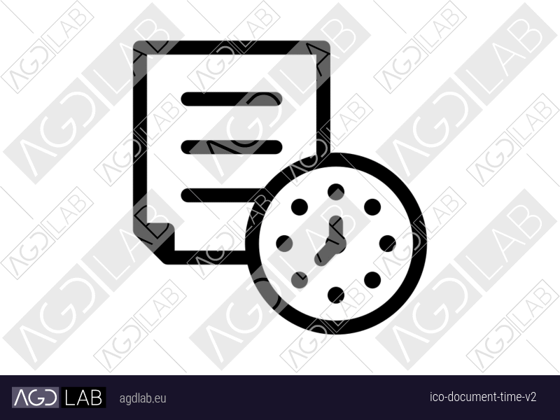 Document time alternative version icon