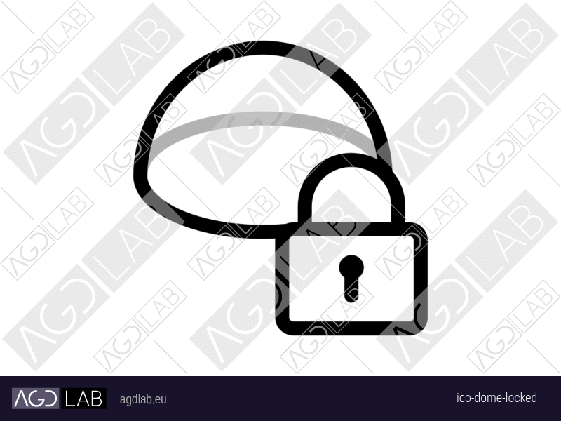 Dome locked icon