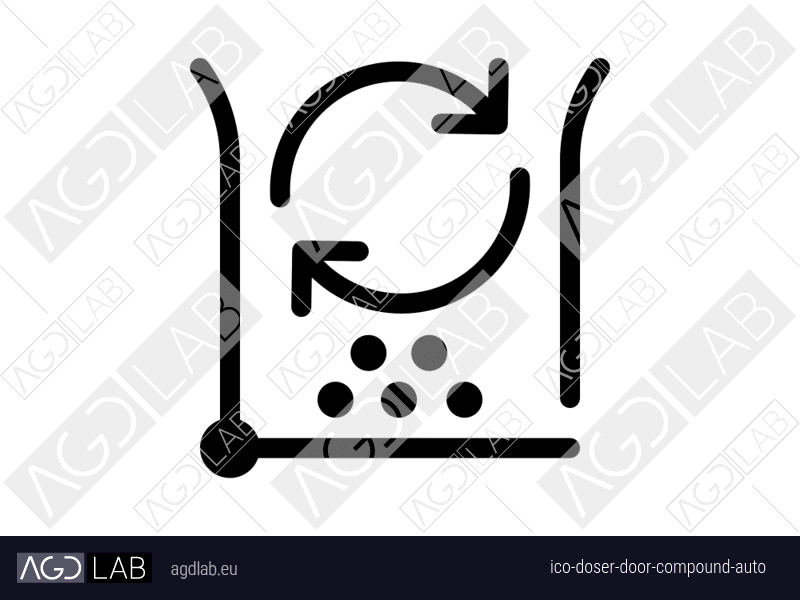 Doser door compound auto icon
