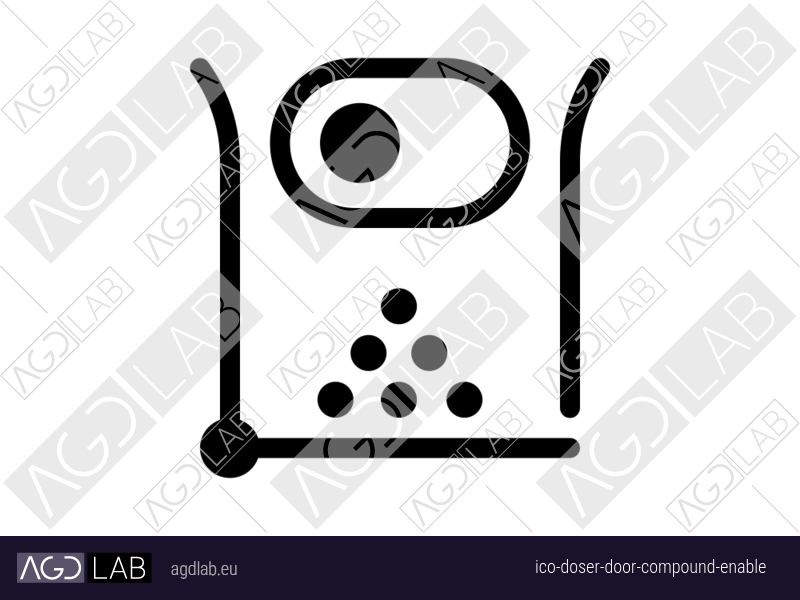 Doser door compound enable icon