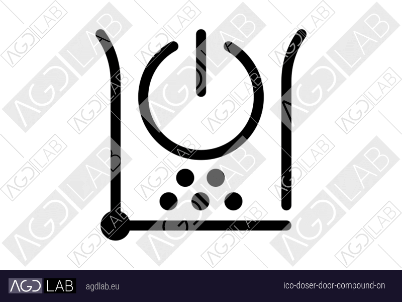 Doser door compound ON icon