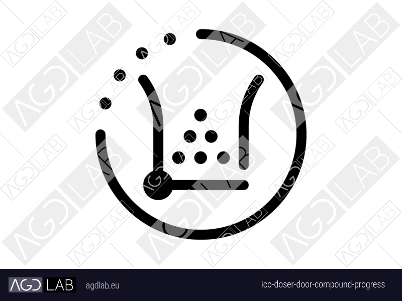 Doser door compound progress icon