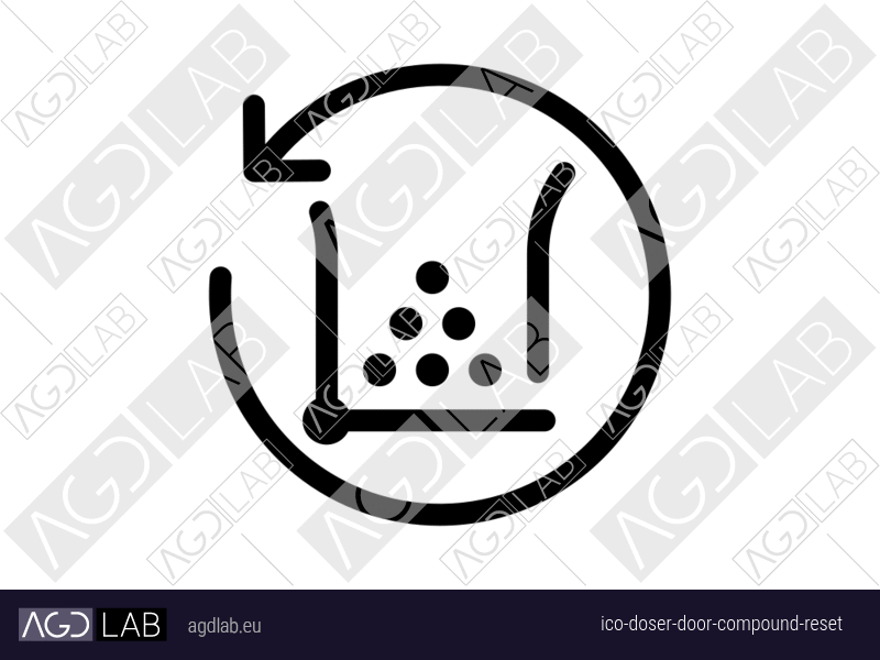 Doser door compound reset icon