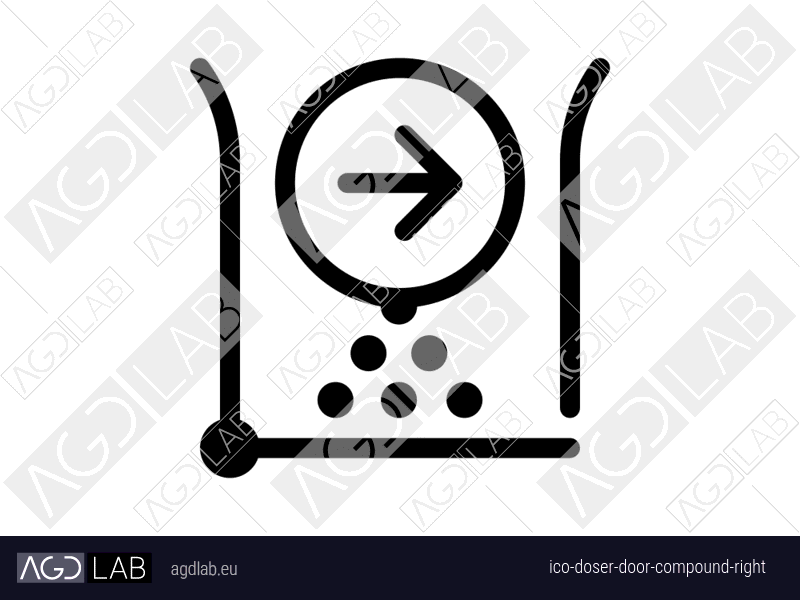 Doser door compound right icon