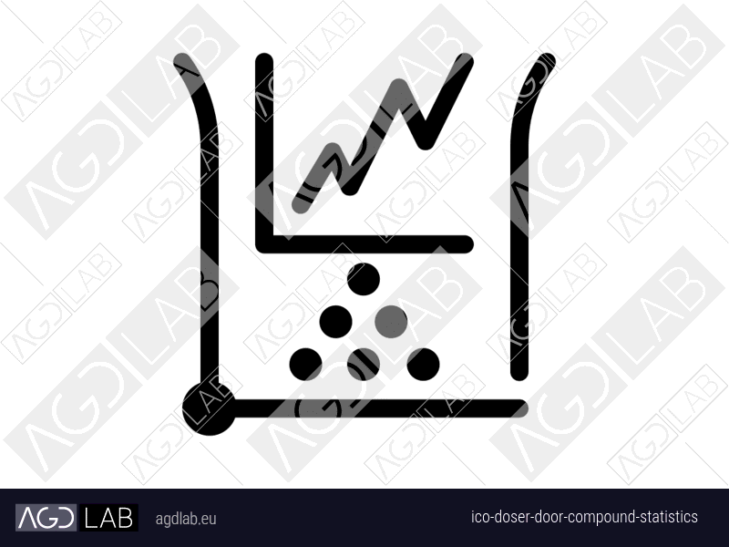 Doser door compound statistics icon