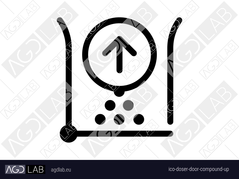 Doser door compound up icon
