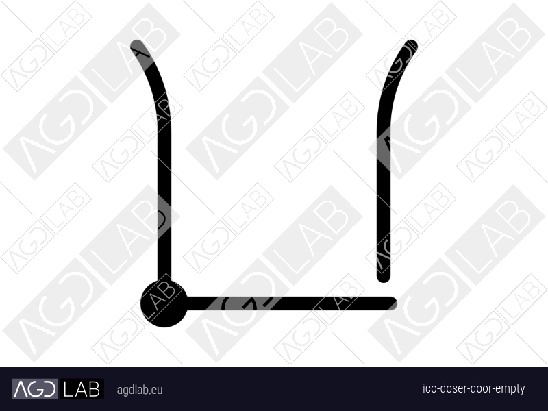 Doser door empty icon