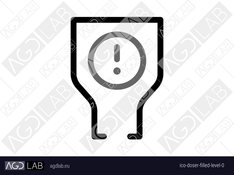 Doser filled level 0 icon