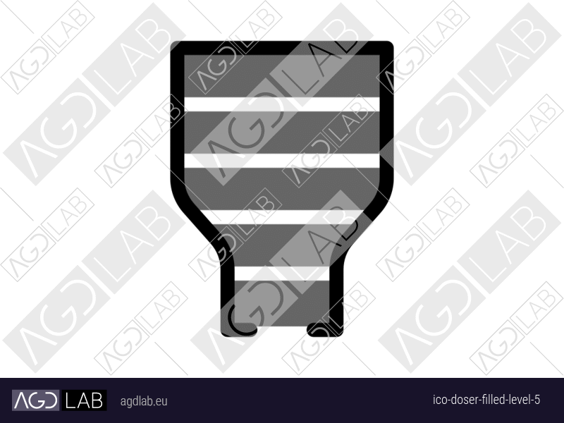 Doser filled level 5 icon