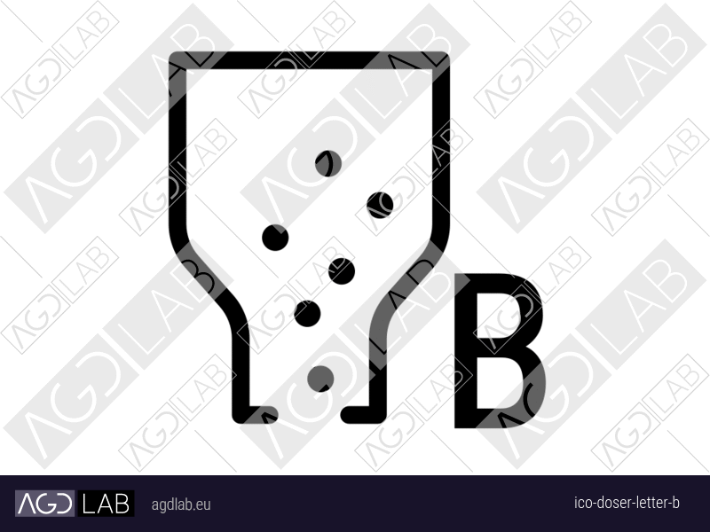 Doser letter B icon
