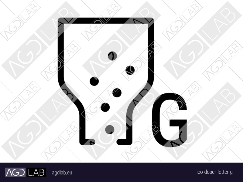 Doser letter G icon