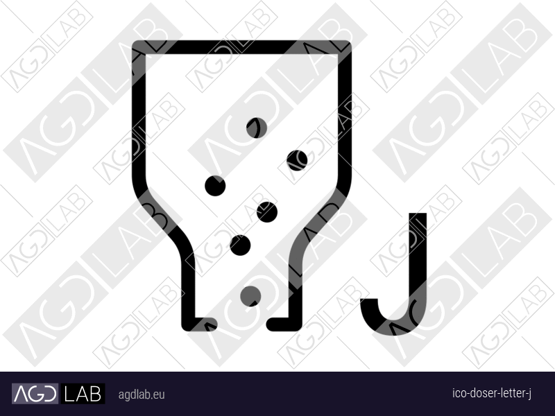 Doser letter J icon