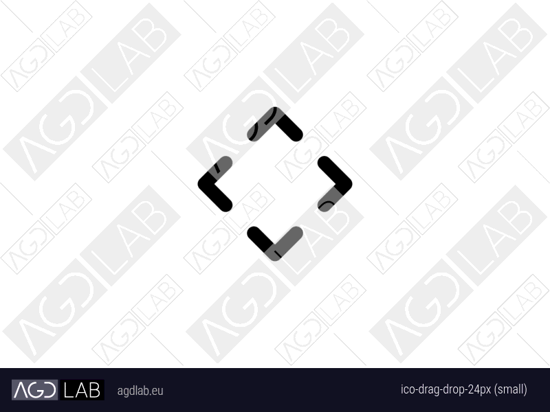 Drag drop 24px (small) icon