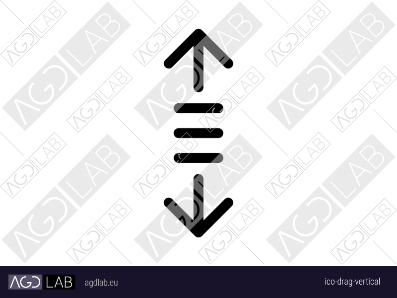 Drag vertical icon