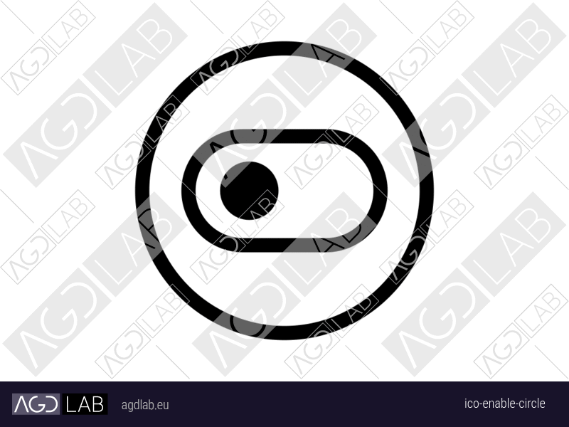 Enable circle icon