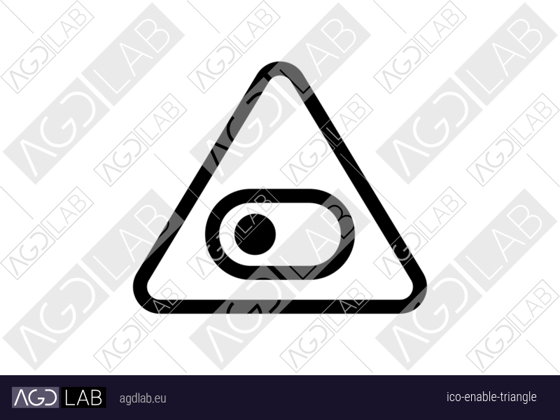 Enable triangle icon