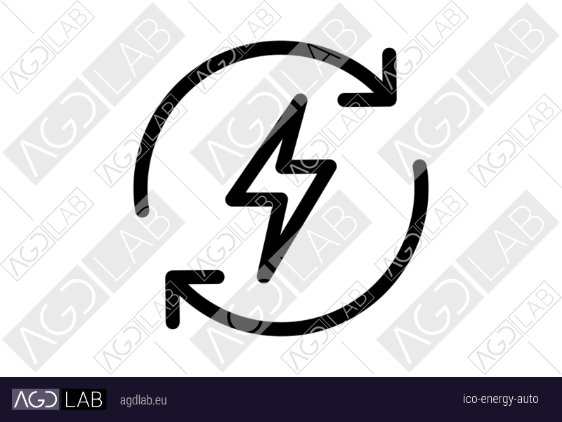 Energy auto icon