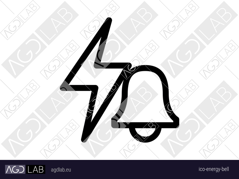 Energy bell icon