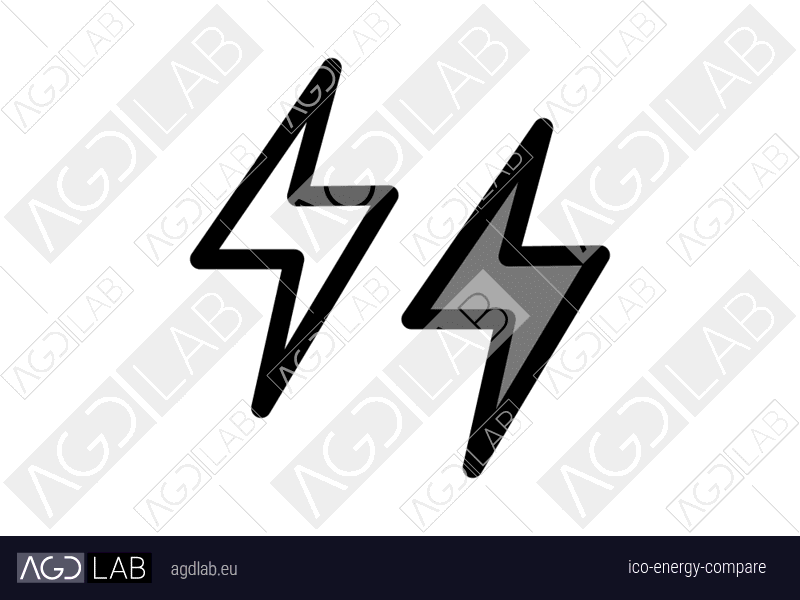 Energy compare icon